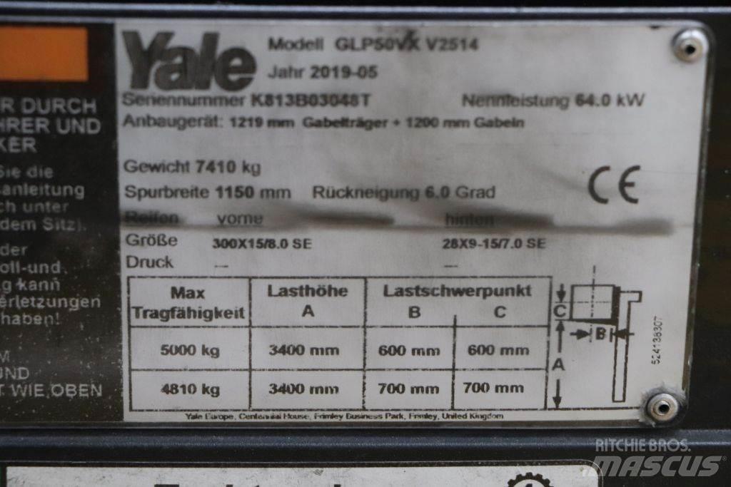 Yale GLP50VX Propan trucker