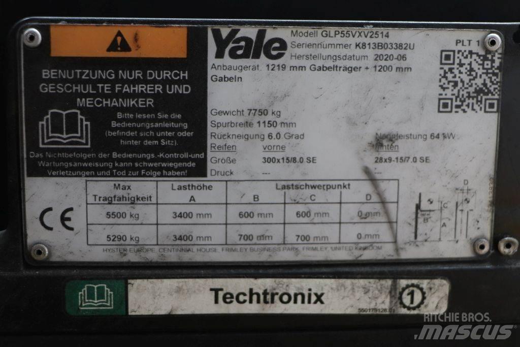 Yale GLP55VX Propan trucker