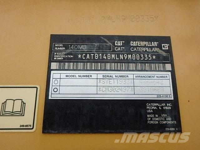 CAT 140 M 3 Veihøvler