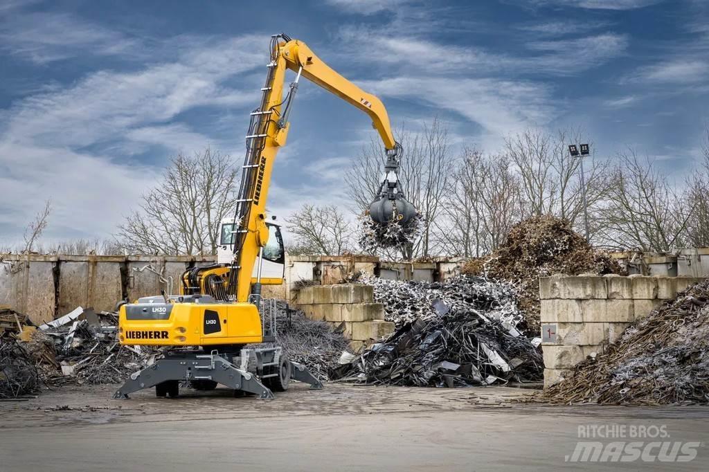 Liebherr LH30 Gravemaskiner for avfallshåndtering
