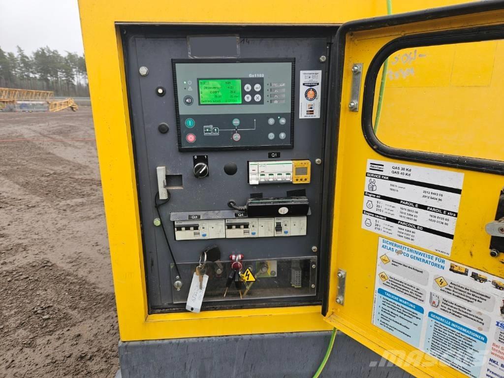 Atlas Copco QAS 40 Diesel Generatorer