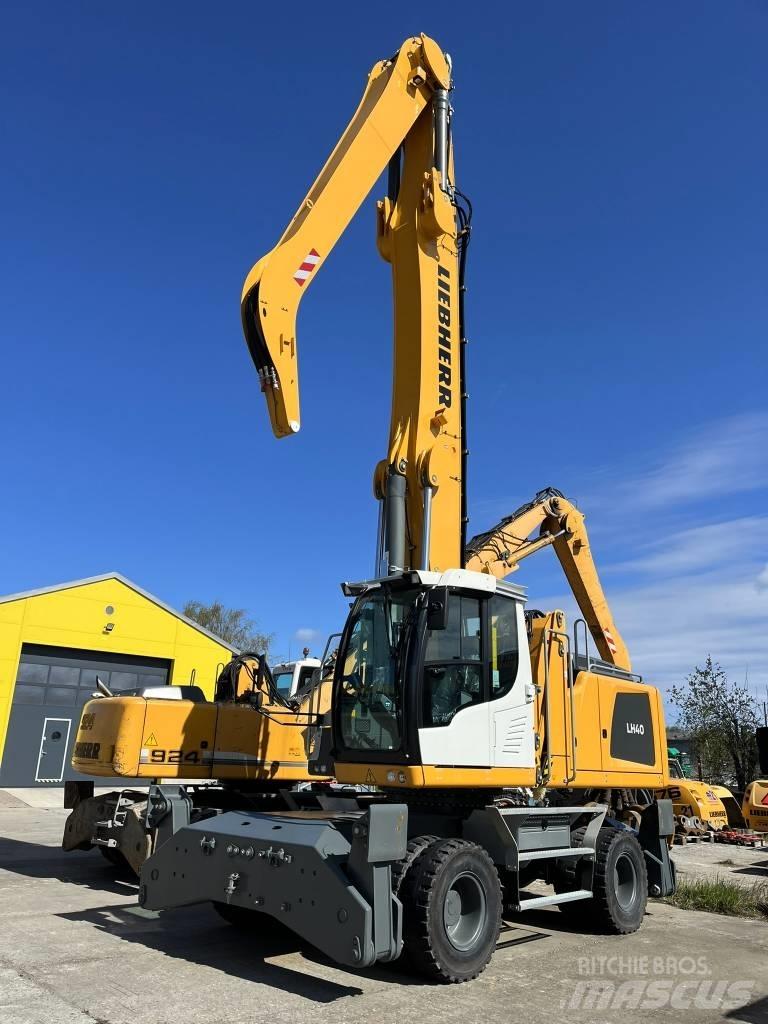 Liebherr LH 40 Gravemaskiner for avfallshåndtering