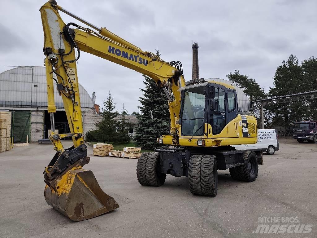 Komatsu PW 160-7E0 Hjulgravere