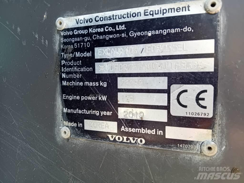 Volvo ECR 235 E Beltegraver