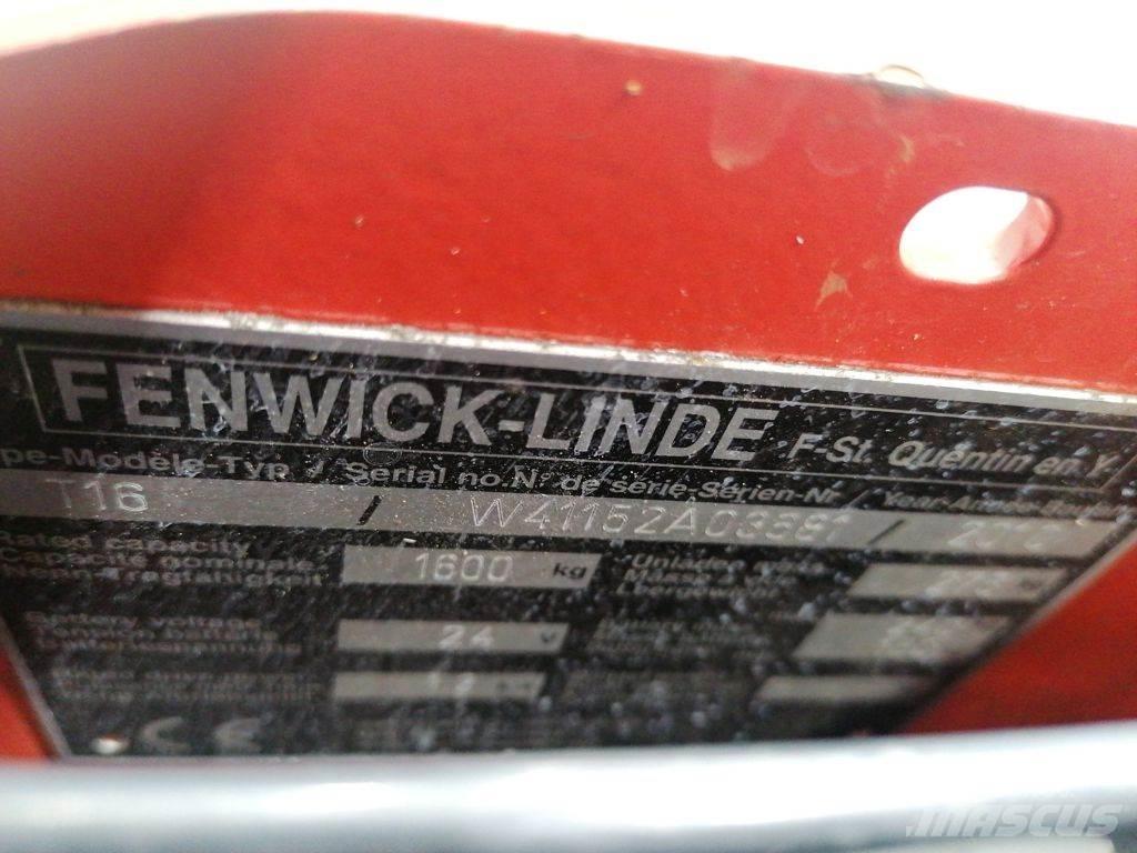 Linde T16 Lavtløftende truck