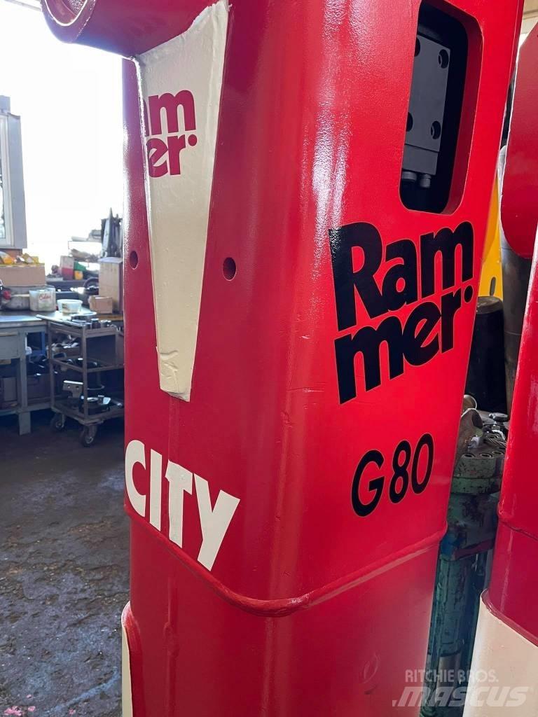 Rammer G 80 Hydrauliske hammere