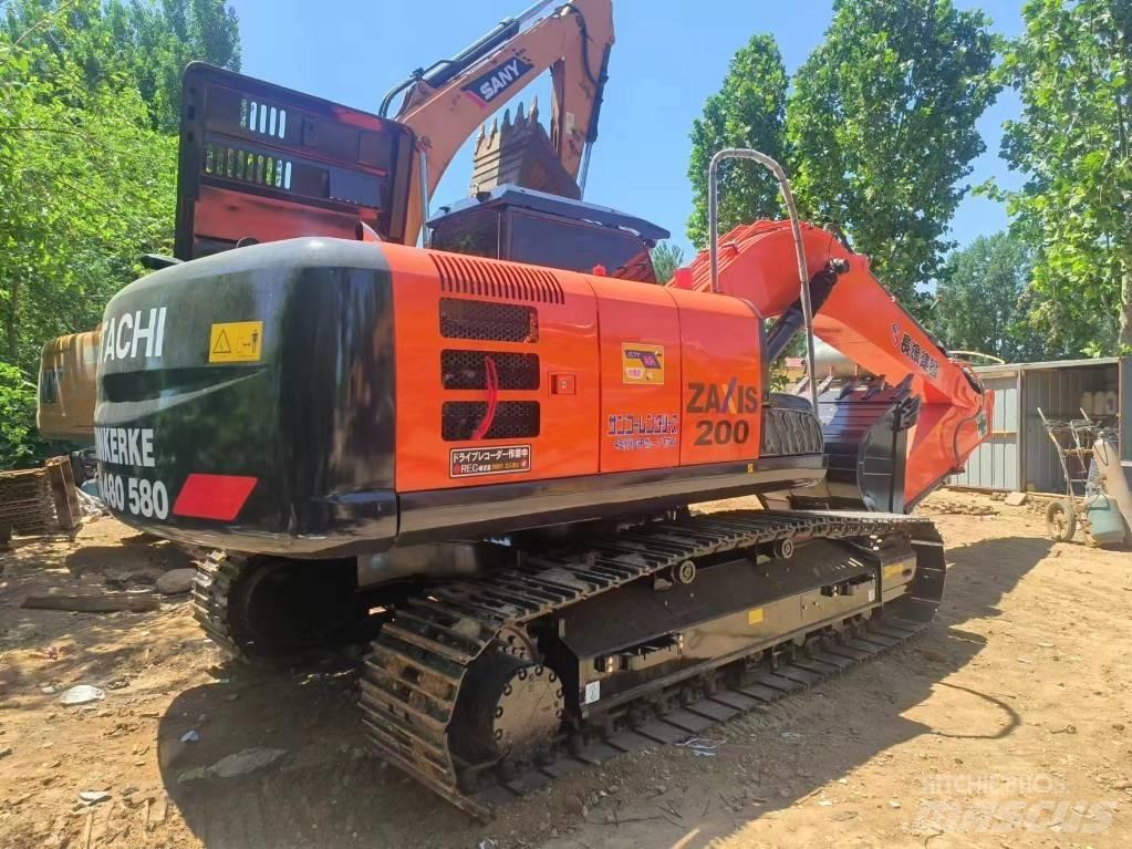 Hitachi ZX200 Beltegraver