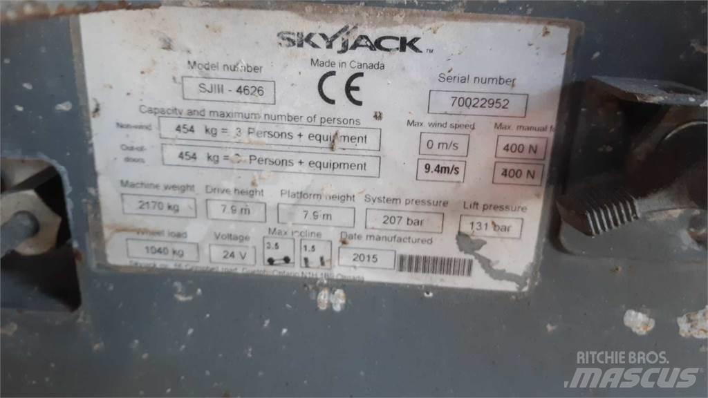 SkyJack SJIII4626 Sakselifter
