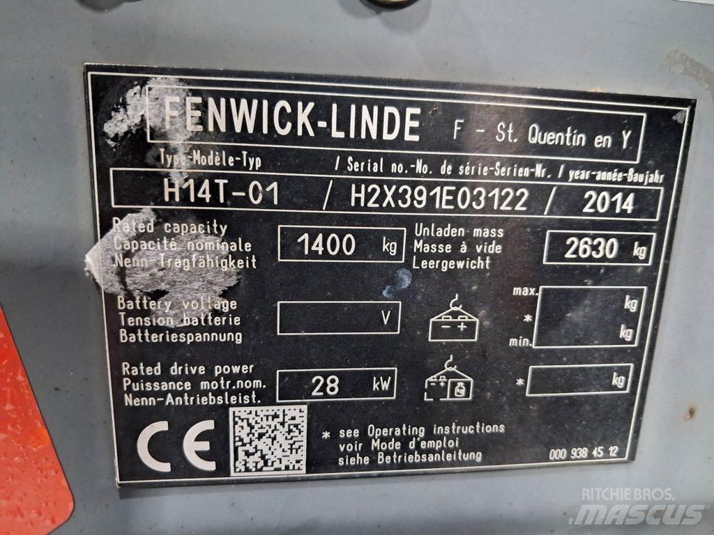 Linde H14T-01 Propan trucker