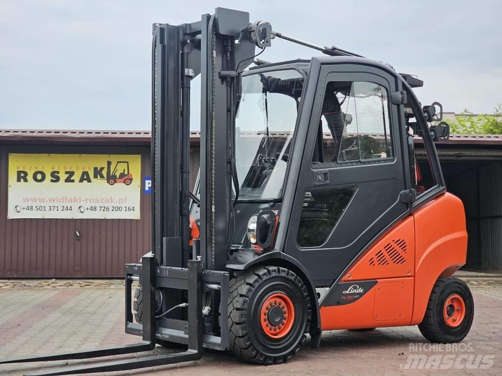 Linde H35T-02 Propan trucker