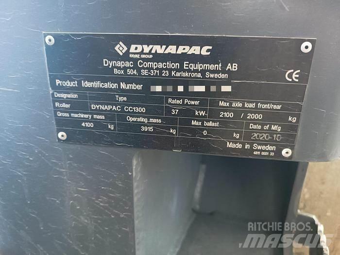Dynapac CC1300 Hjullaster til komprimering