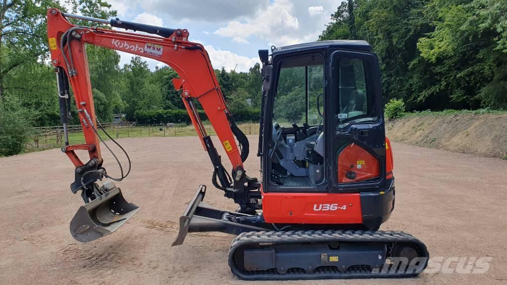 Kubota U 36-4 Minigravere <7t