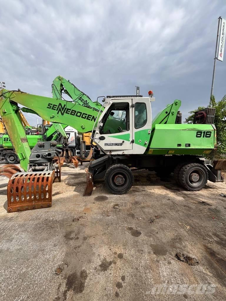 Sennebogen 818 Gravemaskiner for avfallshåndtering