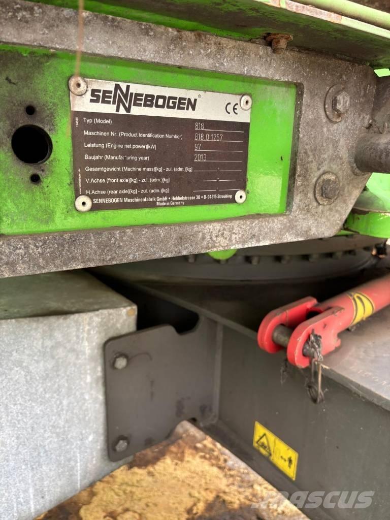 Sennebogen 818 Gravemaskiner for avfallshåndtering