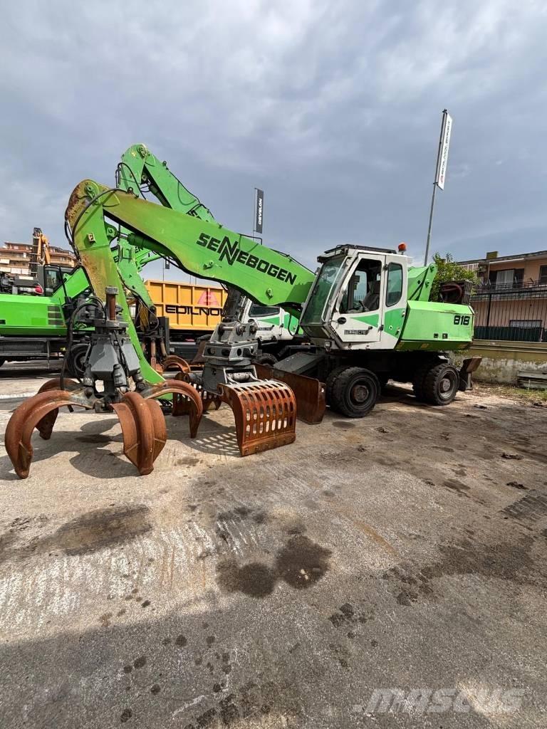 Sennebogen 818 Gravemaskiner for avfallshåndtering