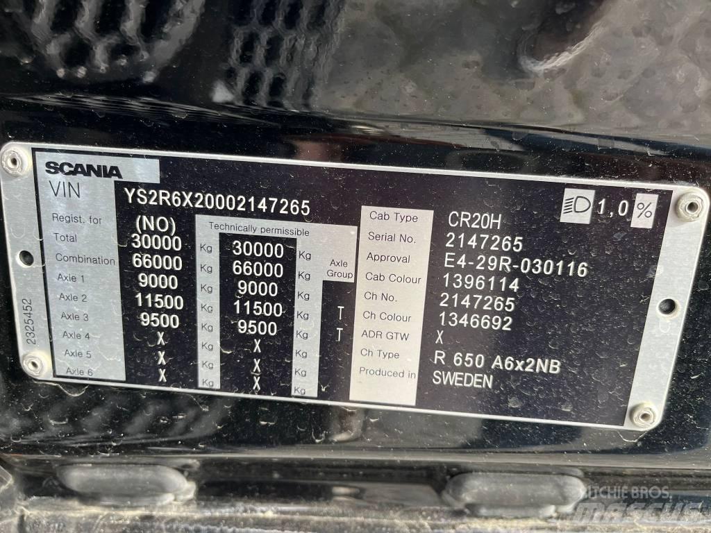 Scania R 650 Trekkvogner