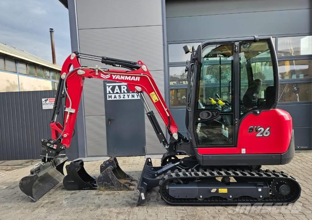 Yanmar SV 26 Minigravere <7t
