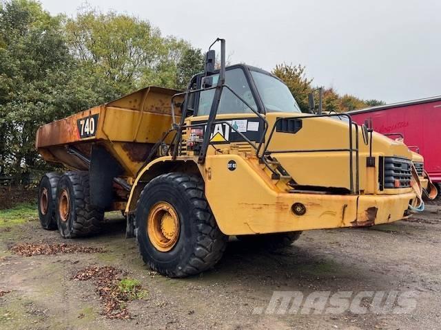 CAT 740 Rammestyrte Dumpere