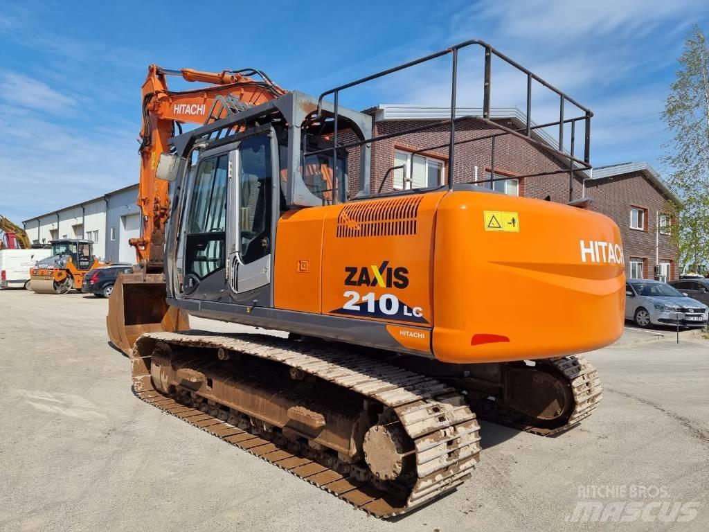 Hitachi ZX 210 LC-3 Beltegraver