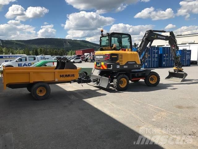 Volvo EW60E (UTHYRES) Hjulgravere
