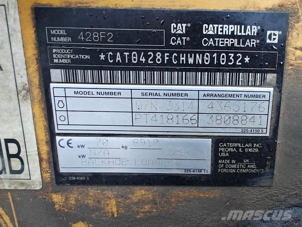 CAT 428 F2 Traktorgravere