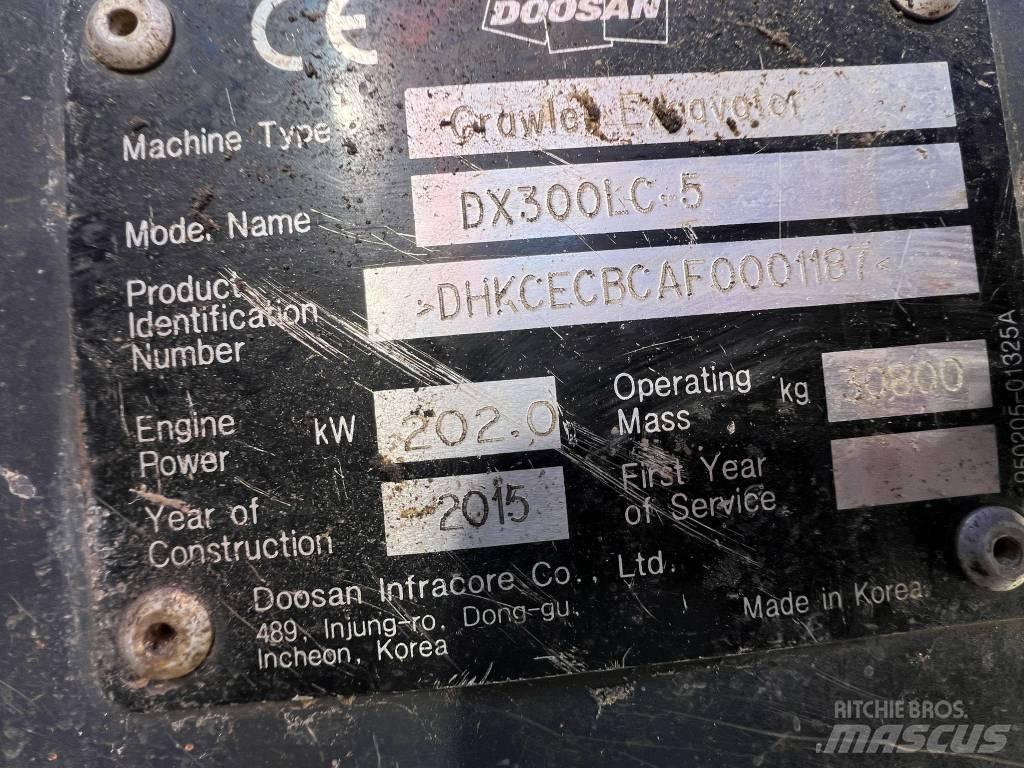 Doosan DX 300 LC-5 Beltegraver