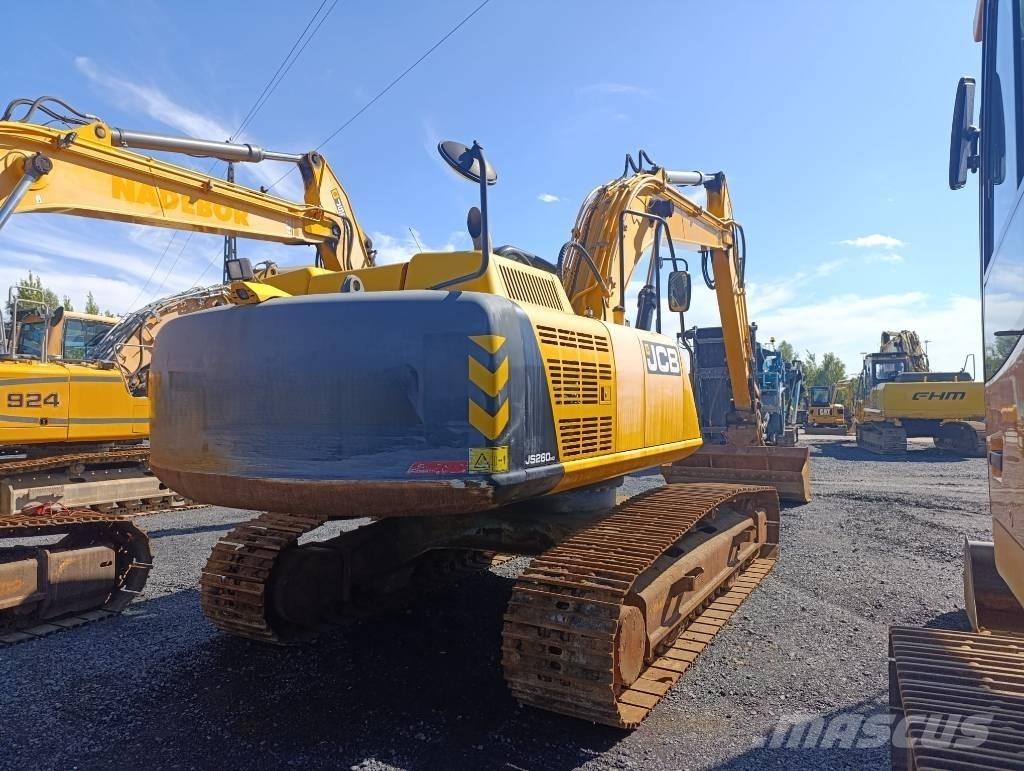 JCB JS 260 Beltegraver