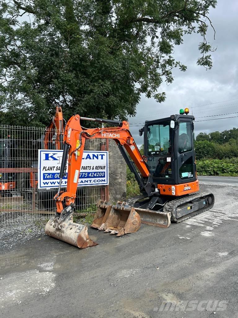 Hitachi ZX 26 U-6 Minigravere <7t