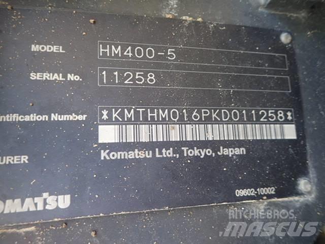 Komatsu HM 400-5 Rammestyrte Dumpere