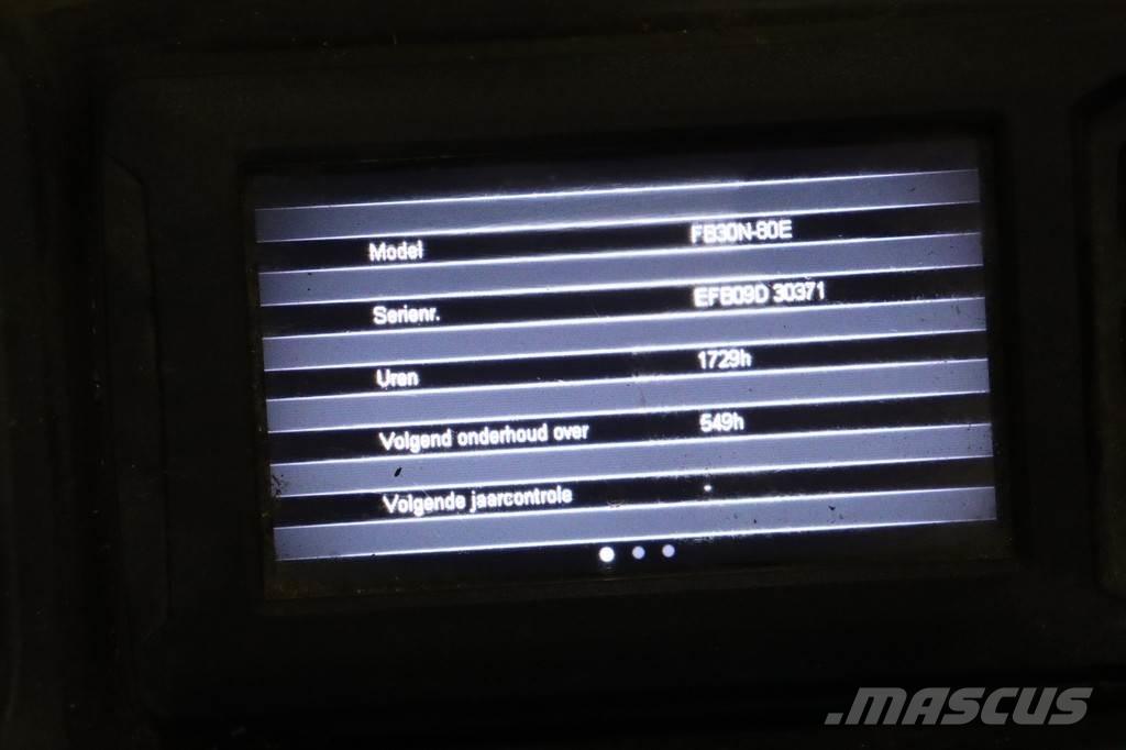 Mitsubishi FB30N Elektriske trucker