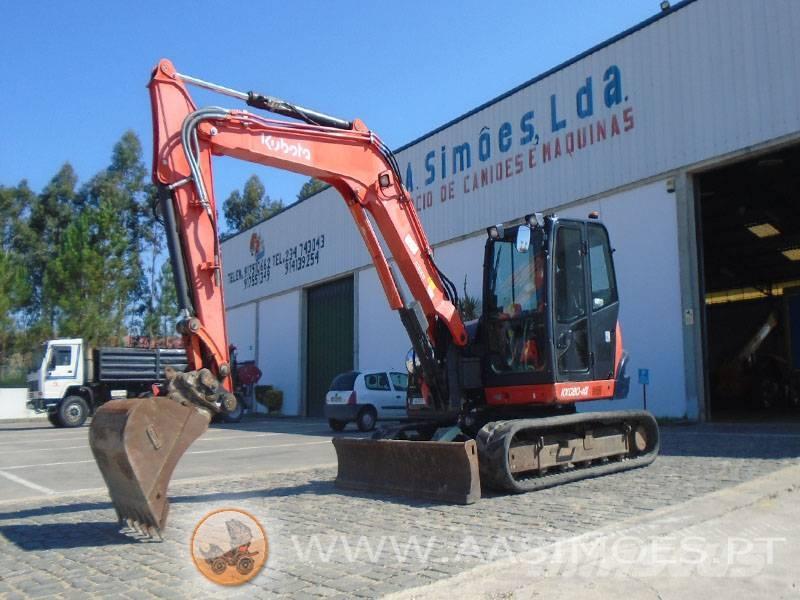 Kubota KX 080-4 Midigravere 7 - 12t