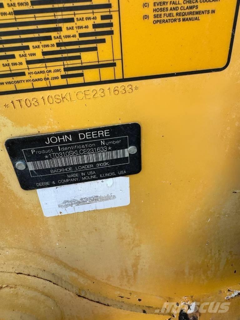 John Deere 310 SK Traktorgravere