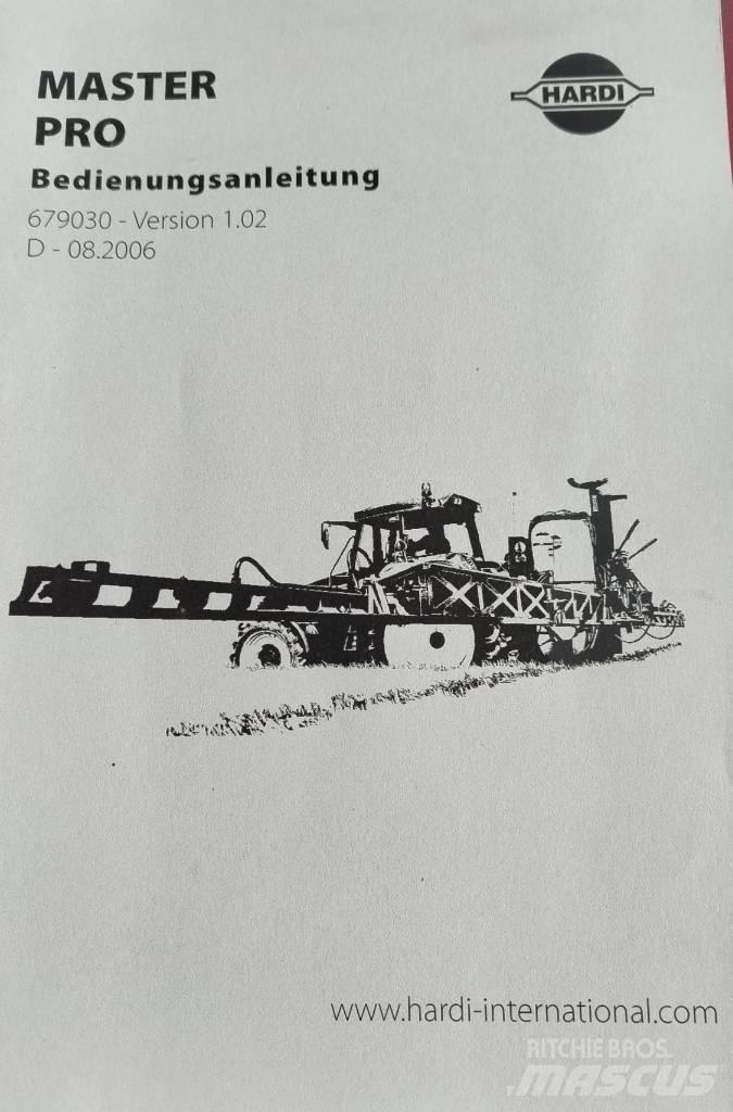 Hardi Master 1200 3-punktmonterte Sprøyter