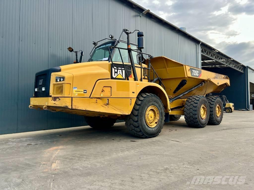 CAT 735C Rammestyrte Dumpere