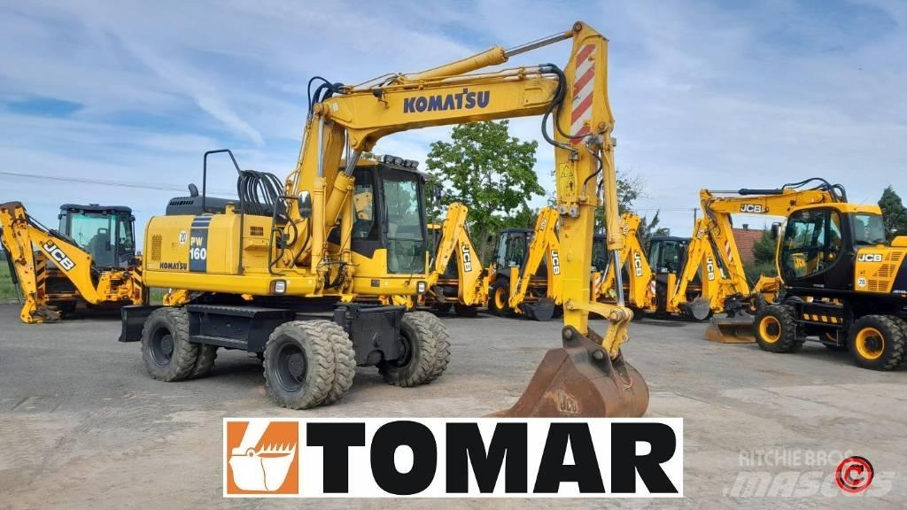 Komatsu PW 160-7 Hjulgravere