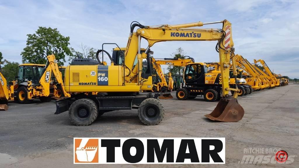 Komatsu PW 160-7 Hjulgravere