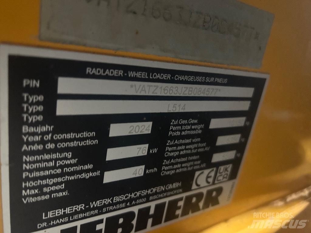 Liebherr L 514 Hjullastere