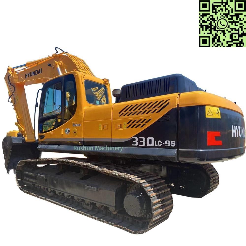 Hyundai R330 Beltegraver