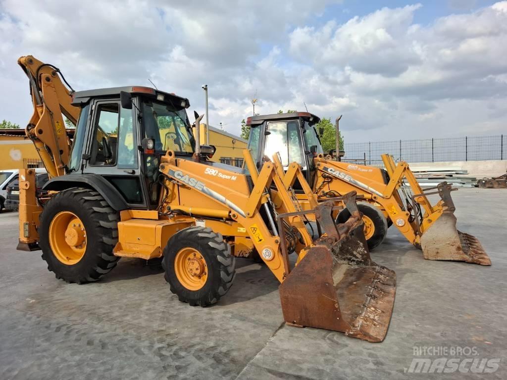 CASE 580 SM Traktorgravere