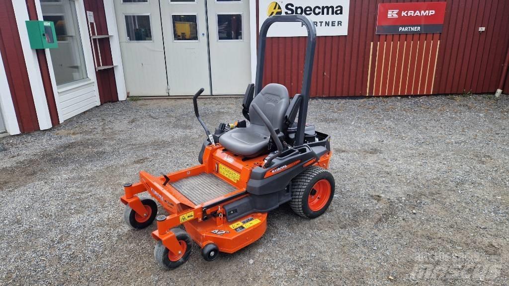 Kubota Z 122 RKW Spakstyrte gressklippere