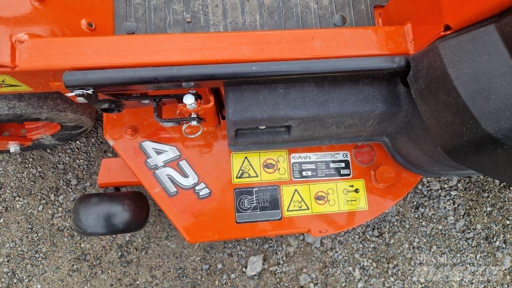 Kubota Z 122 RKW Spakstyrte gressklippere