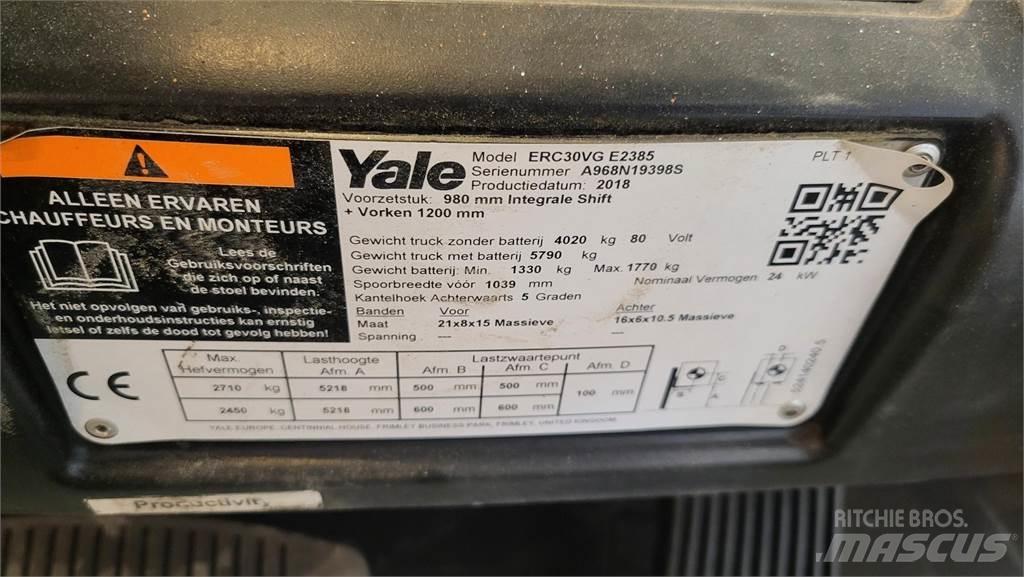 Yale ERC30VG 2018 Elektriske trucker