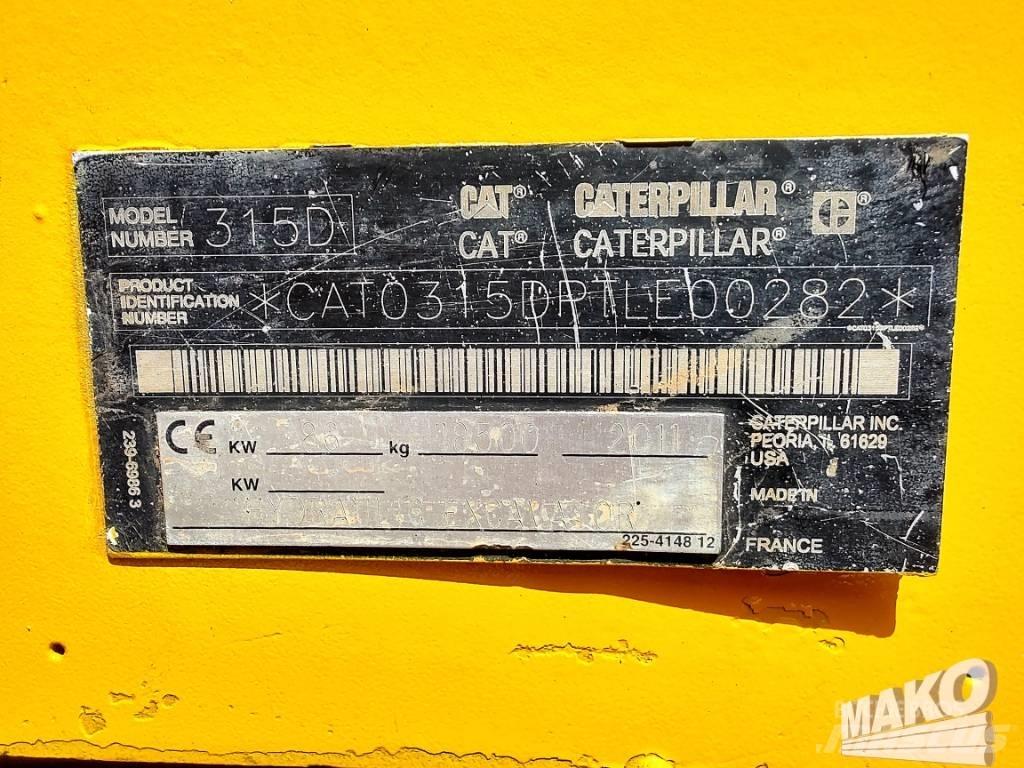 CAT 315 D Beltegraver