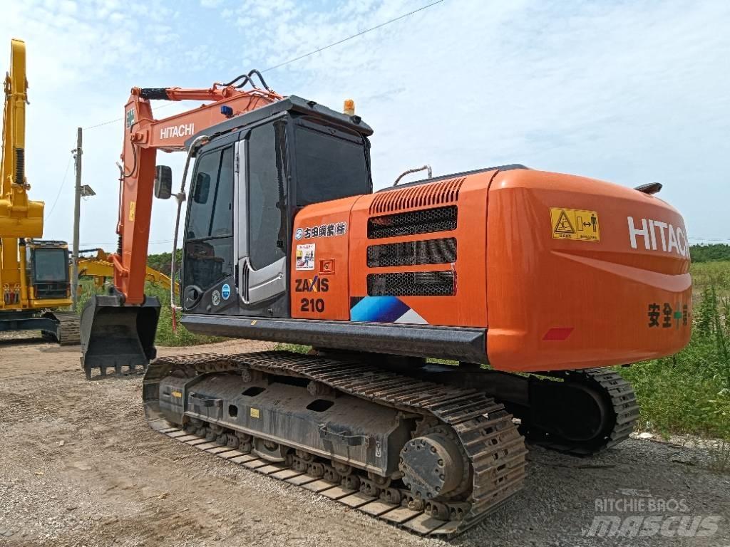 Hitachi ZX 210 Gravemaskiner for avfallshåndtering