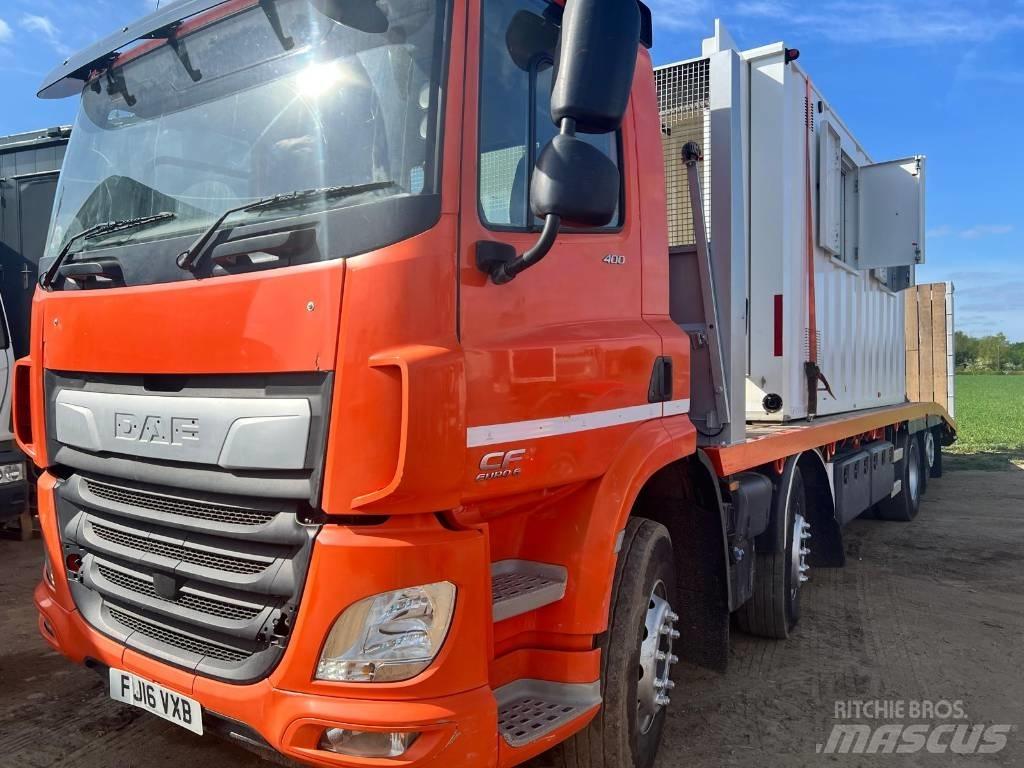 DAF CF 400 Flatvogn med vinsj