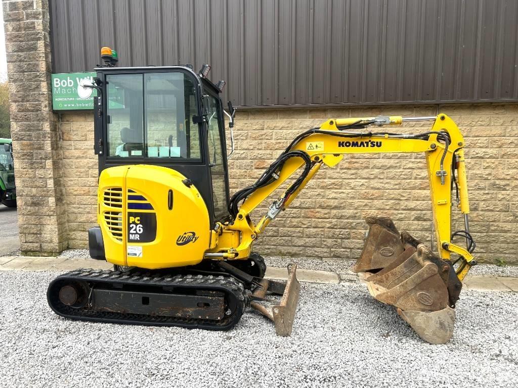 Komatsu PC26MR-3 Minigravere <7t