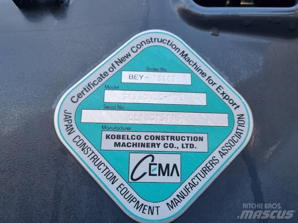 Kobelco SK260NLC Beltegraver