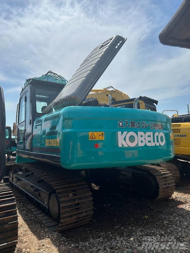 Kobelco SK200D Beltegraver