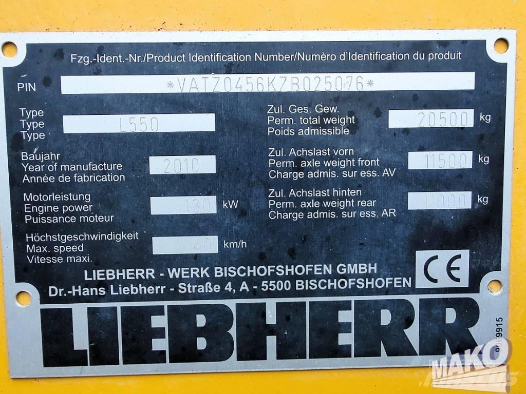Liebherr L 550 Hjullastere