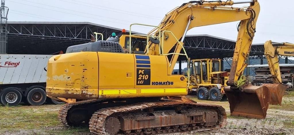 Komatsu PC 210 Beltegraver